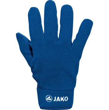 Fotbal JAKO Fleecové hráčské rukavice vel. 5, královská modrá