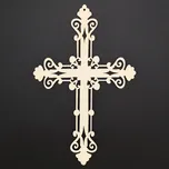 AMADEA Dřevěný kříž 25 cm