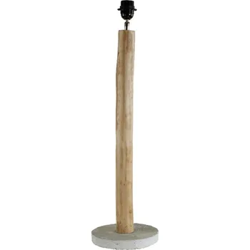 Stojací lampa Dřevěná základna ke stolní lampě Eukalyptus - Ø 20*71cm/E27