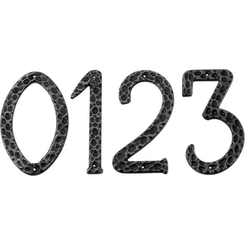 Dveřní kování Kovaná domovní čísla model 894