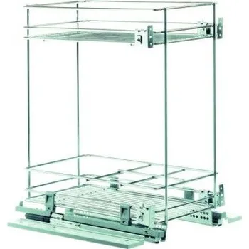 Příborník do zásuvky Výsuvný dvojkoš,VIBO,plnovýs. quadro s tl., 300mm, pro sp. skříňku