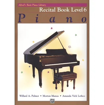 Alfred's Basic Piano Library - Recital Book 6 / sólo klavír