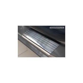 Auto-moto Kryty prahů-nerez+plast Peugeot 2008 II -- od roku výroby 2019- (4-dílná sada)