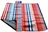 Calter Quod pikniková deka 130 x 150 cm, modro-červené pruhy