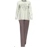 Dámské pyžamo 10-5146 - Vamp béžová XXL