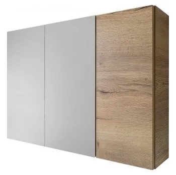 Koupelnový nábytek Boji - skříňka zrcadlová 100x60 cm pravá BOG100/Pxy