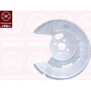 Brzdový kotouč Ochranný plech proti rozstřikování, brzdový kotouč KLOKKERHOLM 6037878