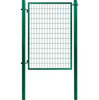 Plot Branka SOLID jednokřídlá, 1073x950 mm, Zn+RAL 6005