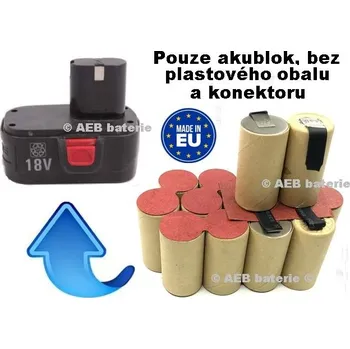 AEB 18 V 2000 mAh + příslušenství
