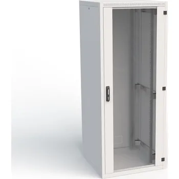 Racková skříň RI7-42-80/120-B Stojanový rozvaděč, 19", v. 42U (1978mm), h. 1200mm, š. 800mm, iSEVEN, šedý
