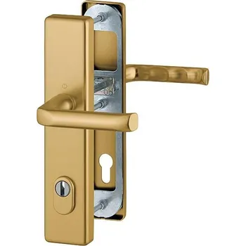 Dveřní kování MACO Dveřní kování London s překrytím, klika-klika, 8/92 mm, 66-72 mm, bronz