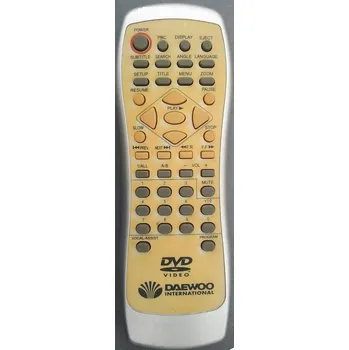 Dálkový ovladač Daewoo DVD-8000, DVD-9000S náhradní dálkový ovladač jiného vzhledu