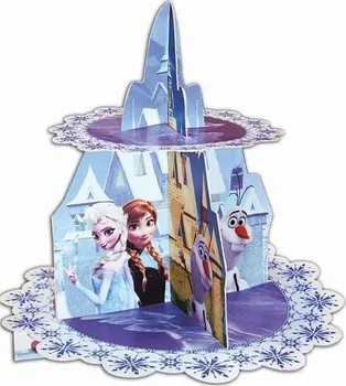 Party nádobí Procos Papírový stojan na dortíky Ledové Království Frozen