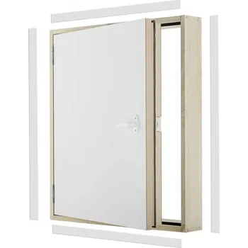 Interiérové dveře Půdní dvířka OMAN DK POLAR 70x70 super termoizolační U=0,36