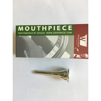 Příslušenství pro dechový nástroj Denis Wick DW5885-5 - lesní roh, nátrubek (náustek) postříbřený - v UK vyrobený nátrubek (náustek) s kvalitním stříbrem
