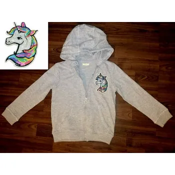 Chlapecké oblečení F4H dívčí mikina Unicorn 2018040-1 šedá (116)