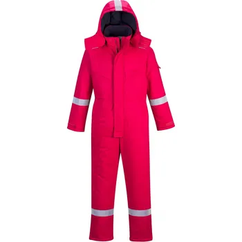 Pracovní kombinéza Portwest Overal BIZFLAME HARRIS WINTER, různé barvy Velikost M červená