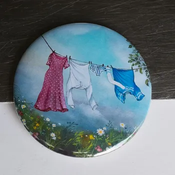 Dekorativní magnet Zuzana Honsová Letní prádlo - magnet 56 mm