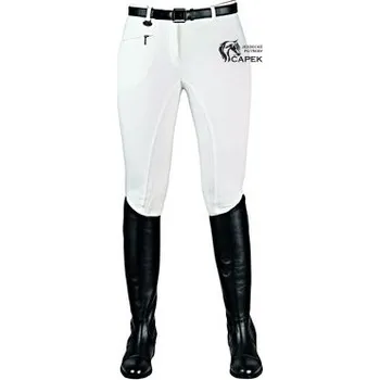 Jezdecké kalhoty Dětské rajtky HKM -BREST- - Bílá - 146