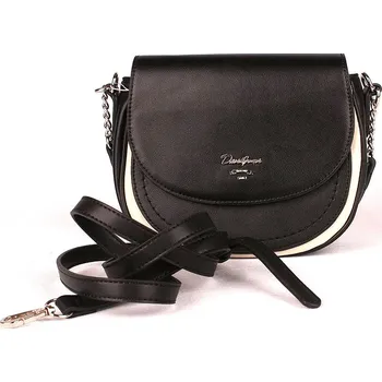 Kabelka Dámská kabelka do ruky i crossbody David Jones 6204-2 černá | KablekyproVas.cz