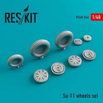 Plastikový model Reskit 1/48 Su-11 wheels (TRUMP)