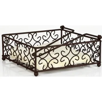 Stojánek na ubrousky 19x19x7,5cm