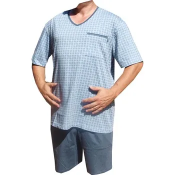 Pánské pyžamo xcena Pánské pyžamo světle modré Velikost: XL