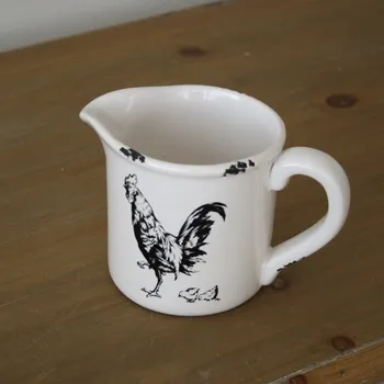 Konvička na mléko Mlékovka s kohoutem 0,3l