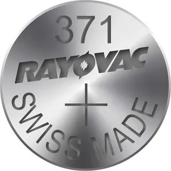 Článková baterie Rayovac 371 10 ks