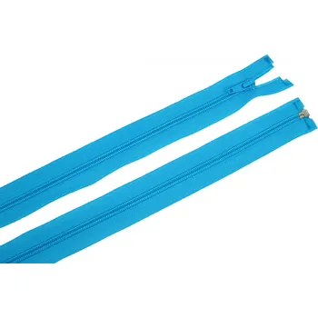 Zip Zdrhovadlo zip plastový 50cm dělitelný šíře 6mm tyrkys