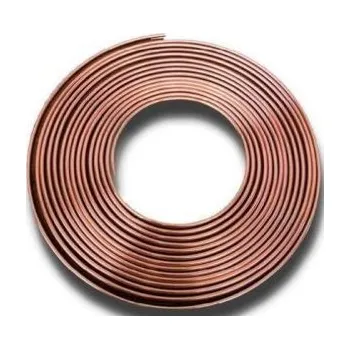 Brzdová hadice měděná brzdová trubka 6mm metráž, trubka brzdová měděná na veterány v