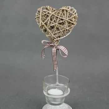 Svícen Svícen srdce proutěné