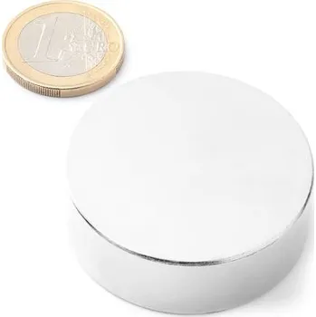 Dekorativní magnet Neodymový magnet kotouč Ø 45 mm, v. 15 mm, síla 43 kg