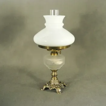 Petrolejová lampa Petrolejová lampa bílá 38cm