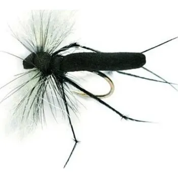 Umělá nástraha Pěnová napodobenina černé muchnice B/P, vel. 14