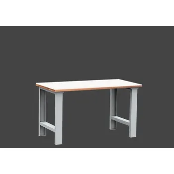 Průmyslová sponka dílenský stůl DPS 1O01 s bukovou spárovkou a PE deskou + doprava zdarma