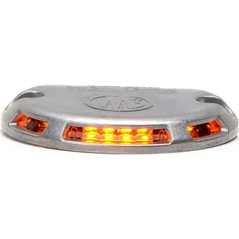 Autodíl Výstražné světlo na hydraulická čela 12-24V 7W kabel 0,3M kov WAS W151/1126