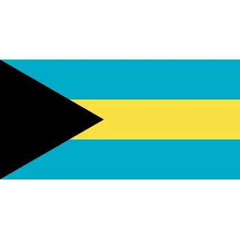 Vlajka Bahamy vlaječka - 11 x 16 cm - nasunutí, zavěšení