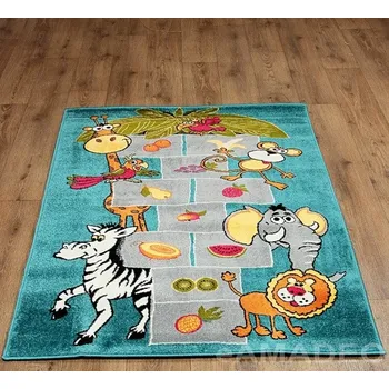 Koberec Akcila Dětský kusový koberec Kolibri 11120-140 modrý - 120x170 cm