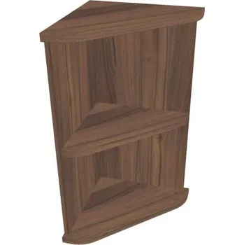 Kancelářský vozík HOBIS skříň vnější roh - SR 2, ořech + doprava zdarma