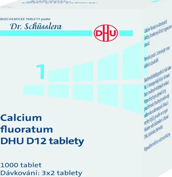 Homeopatikum Dr. Peithner Calcium Fluoratum DHU D5-D30 1000 cps.