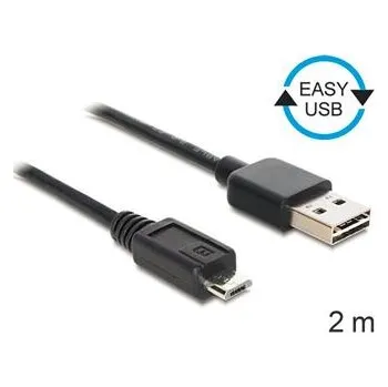 Datový kabel Delock kabel EASY-USB 2.0-A samec > USB 2.0 micro-B samec 2 m