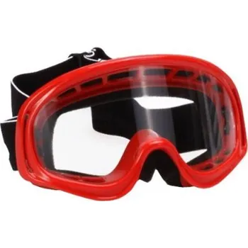 Motocyklové brýle Brýle pro motokros dětské červené (Dětské moto brýle minicross pitbike čtyřkolka)