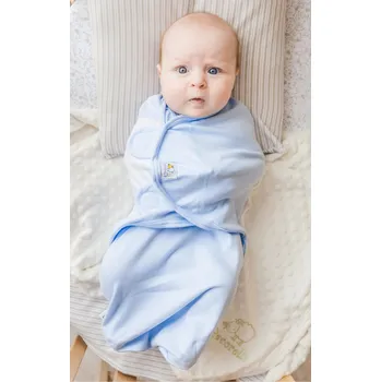Zavinovačka Zavinovačka Swaddle Fun - modrá Velikost: L (4,5 kg-8,5 kg)