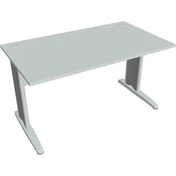 Kancelářský vozík HOBIS kancelářský stůl pracovní rovný - CS 1400, šedá + doprava zdarma