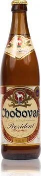 Pivo Chodovar Prezident Premium 12° 0,5 l sklo