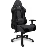 CONNECT IT Monaco Pro herní křeslo látkové, šedo-černé