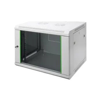 Rozvaděč Digitus 12U nástěnná skříň, Dynamic Basic 638x600x450 mm, barva šedá (RAL 7035)