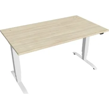 Kancelářský vozík HOBIS výškově stavitelný stůl MOTION MS 3 1400, stand.ovládání, akát + doprava zdarma