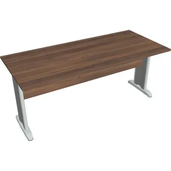 Kancelářský vozík HOBIS kancelářský stůl jednací rovný - CJ 1800, ořech + doprava zdarma